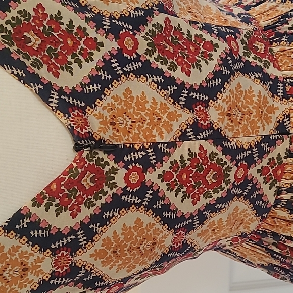 PRINCESS HIGHWAY vintage inspired wallpaper dress. Size 12. - Picture 5 of 6